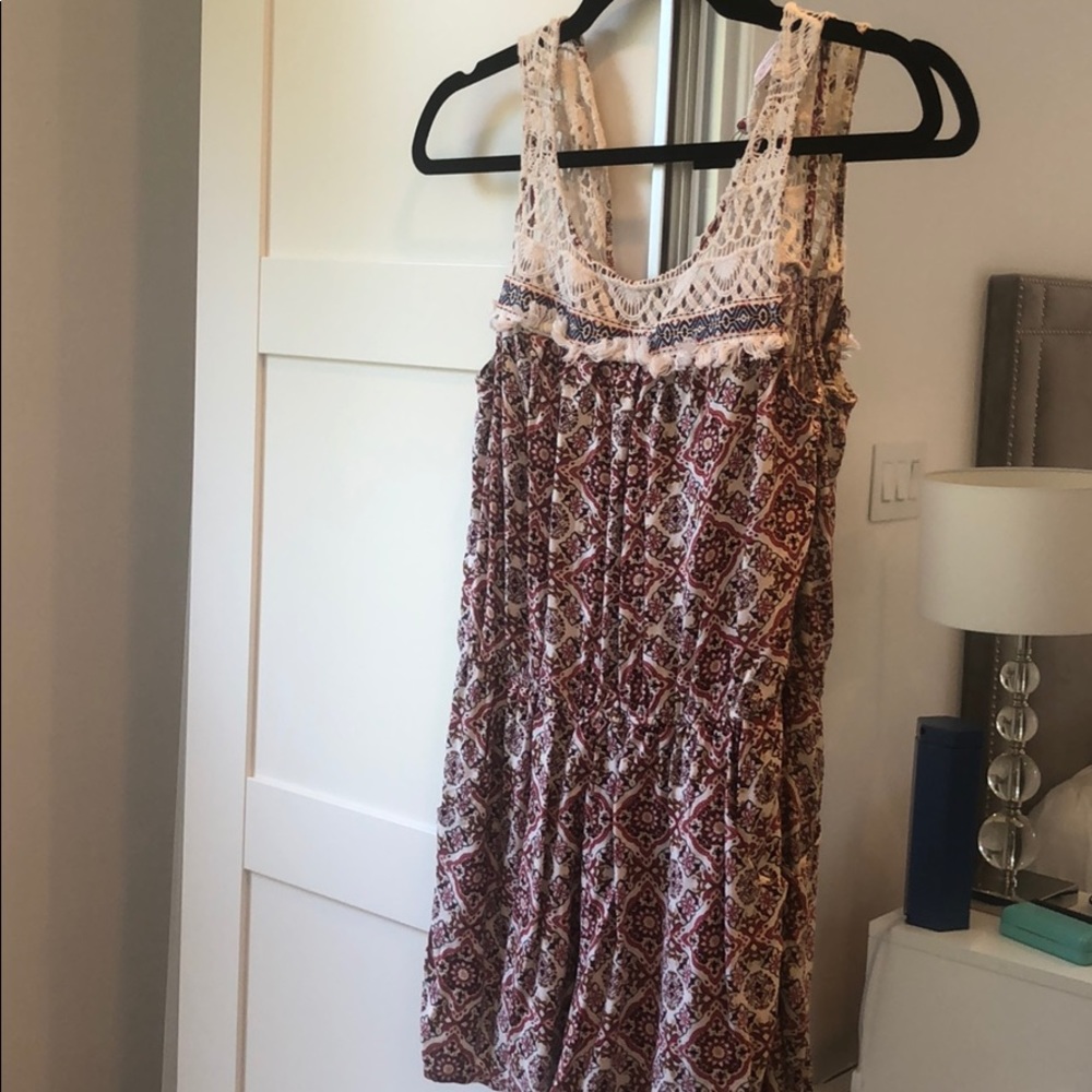 Xhiliration crochet romper